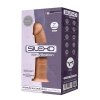 Naturalny wibrator na mocnej przyssawce 17,8 cm